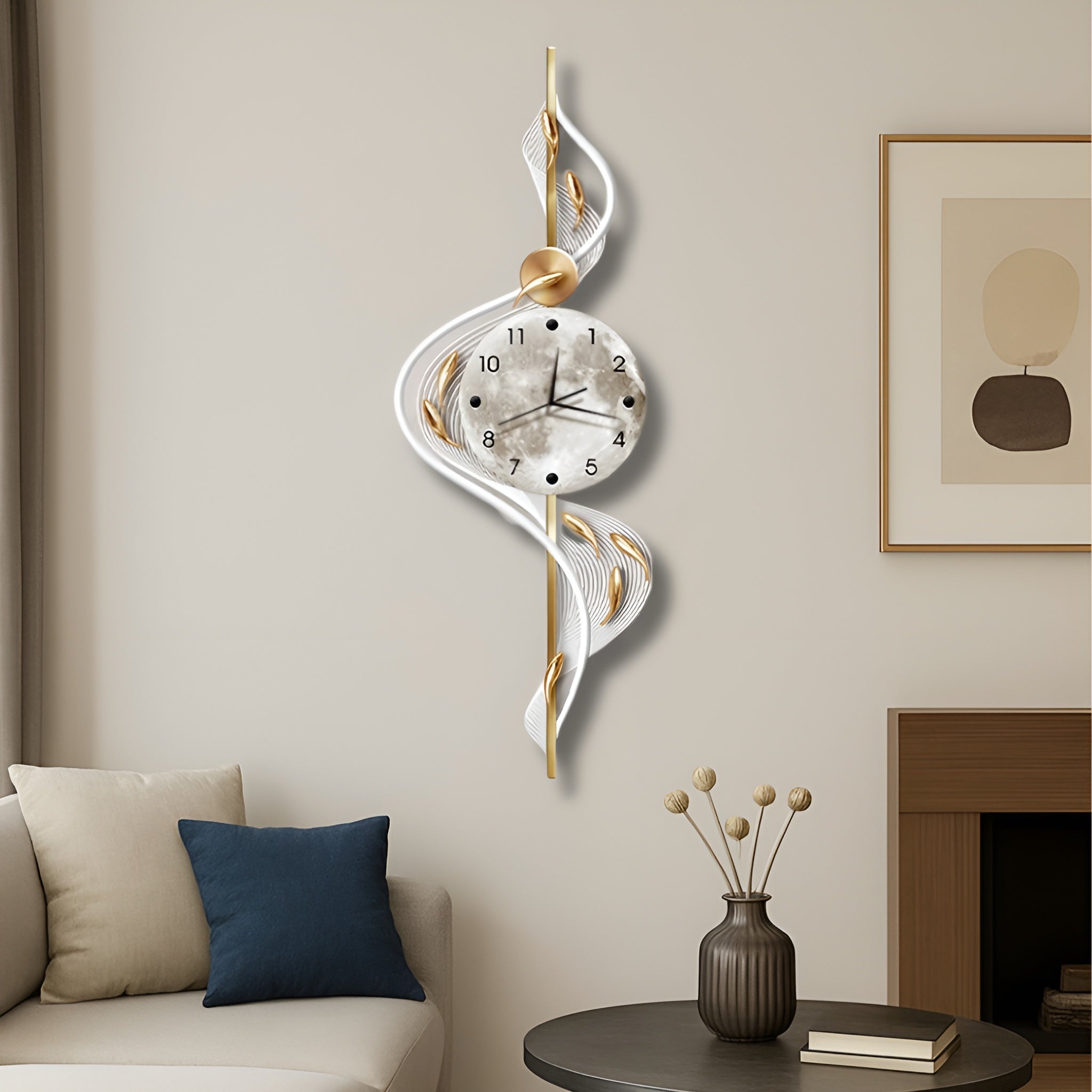 LED Wall Art Clock
