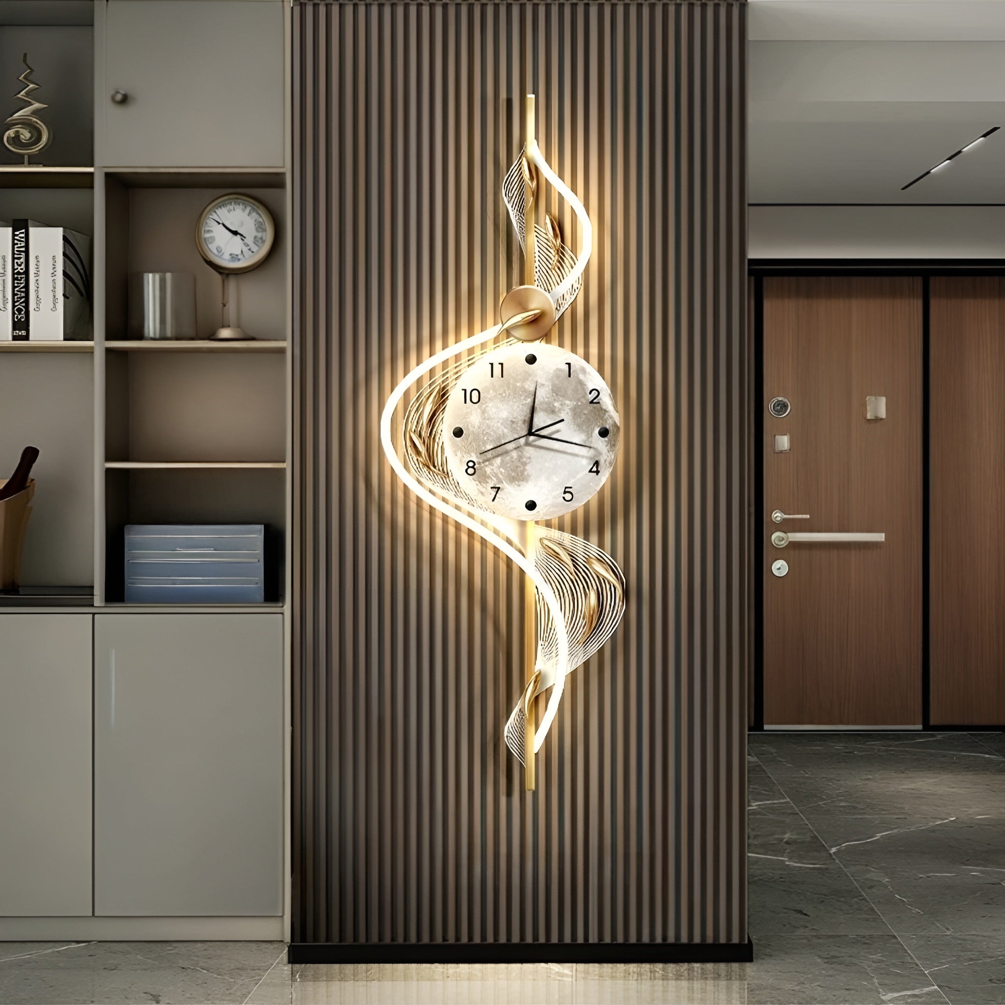 LED Wall Art Clock