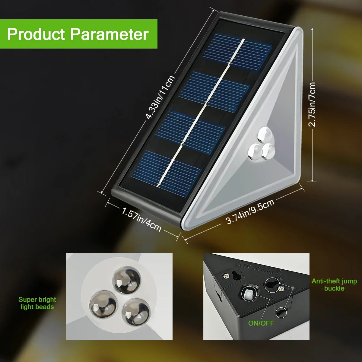 Solar Stair Lights